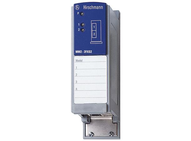 Hirschmann MM2-2FXS2 MICE Media modul 2x 100BaseFX (SC) 20km